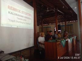 Rembuk Stunting Kalurahan Grogol Tahun 2026